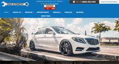 Desktop Screenshot of modeautorepair.com